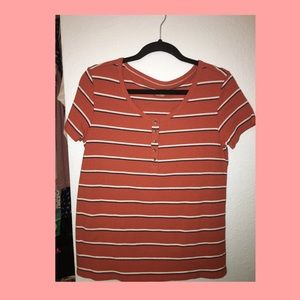 Red striped American Eagle Shirt